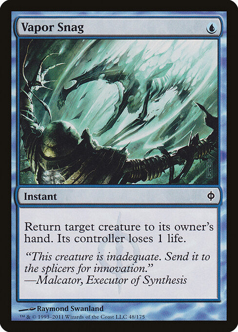 Vapor Snag New Phyrexia Magic: The Gathering card image