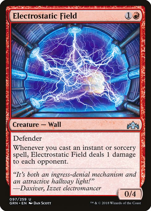 Electrostatic Field - Guilds of Ravnica #97