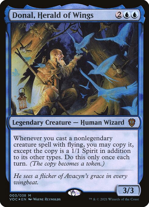 Donal, Herald of Wings - Crimson Vow Commander #3