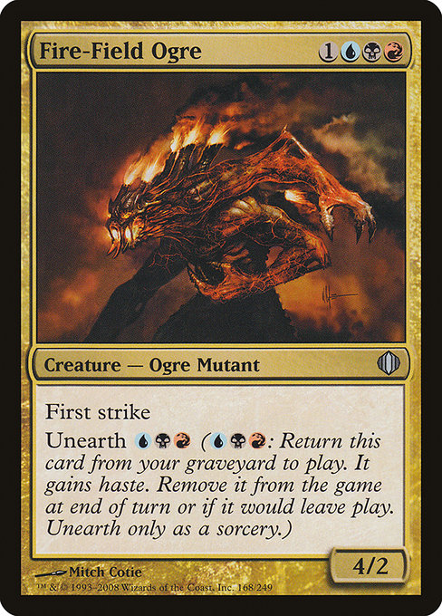 Fire-Field Ogre - Shards of Alara #168