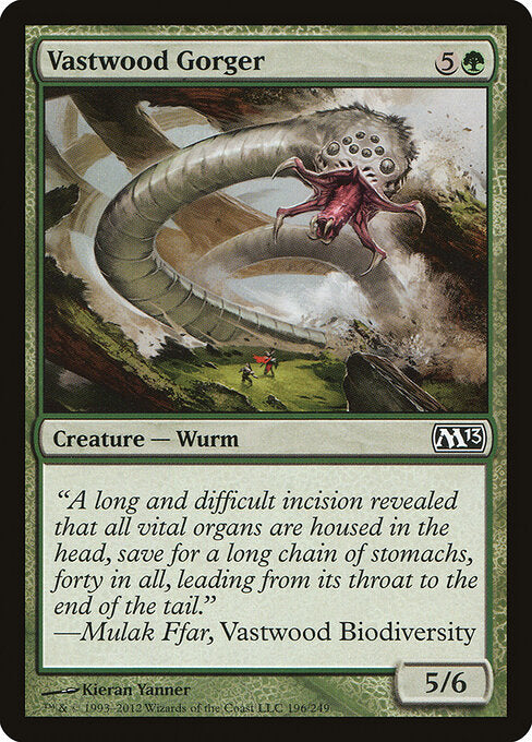 Vastwood Gorger Magic 2013 Magic: The Gathering card image