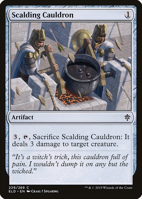 Scalding Cauldron - Throne of Eldraine #229