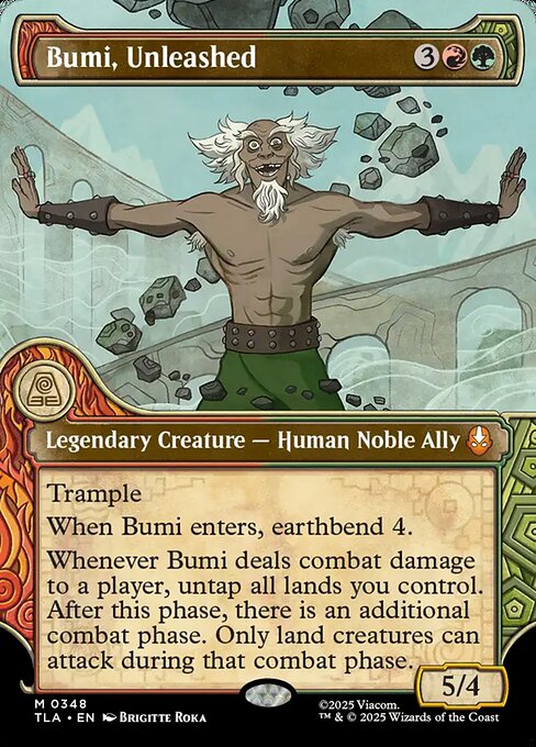 Bumi, Unleashed - Avatar: The Last Airbender #348