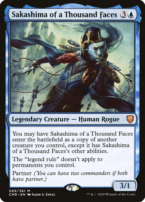 Sakashima of a Thousand Faces - Commander Legends #89