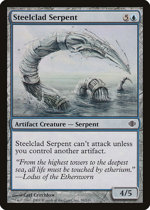 Steelclad Serpent - Shards of Alara #59