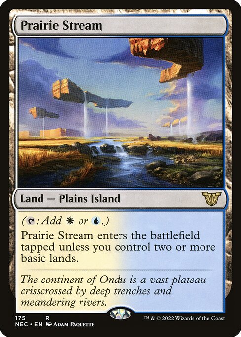 Prairie Stream - Neon Dynasty Commander #175