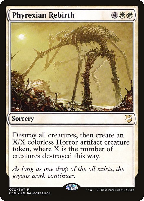 Phyrexian Rebirth - Commander 2018 #70