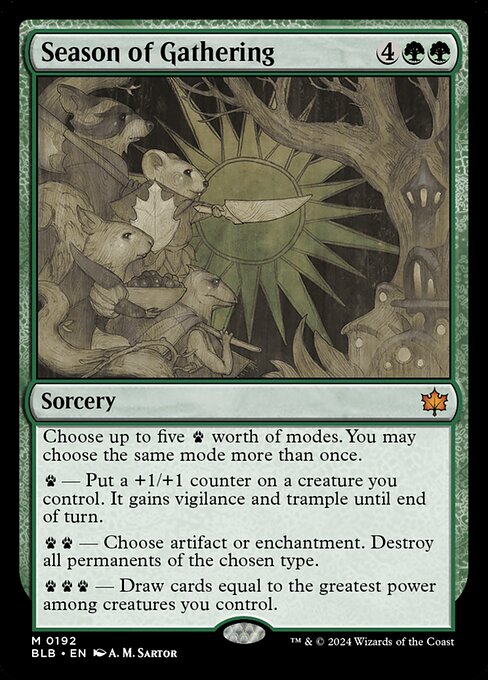 Season of Gathering - Bloomburrow #192