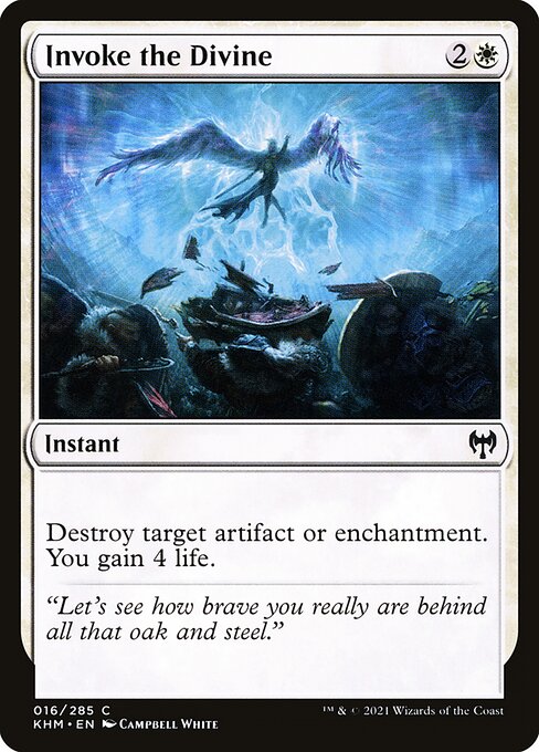Invoke the Divine - Kaldheim #16 Magic: The Gathering card image
