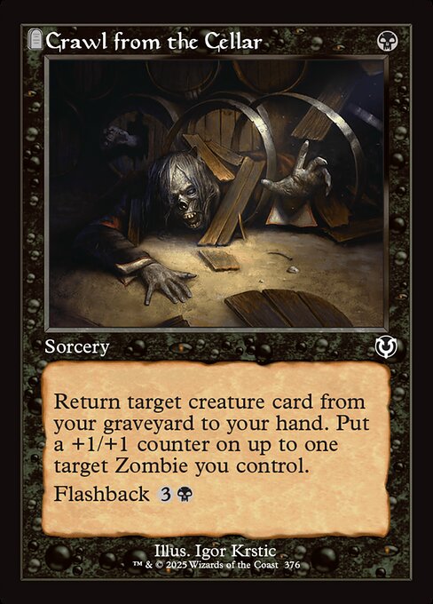 Crawl from the Cellar - Innistrad Remastered #376