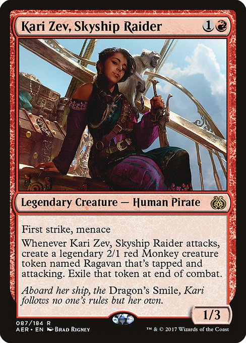 Kari Zev, Skyship Raider - Aether Revolt #87