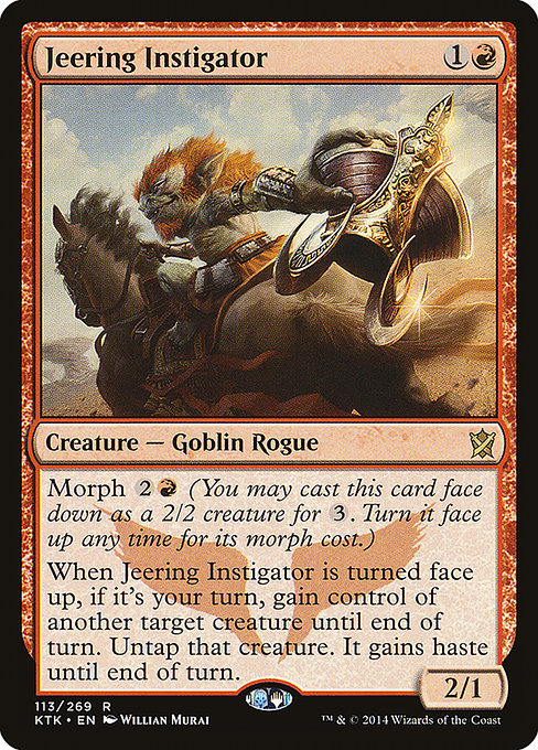 Jeering Instigator - Khans of Tarkir #113