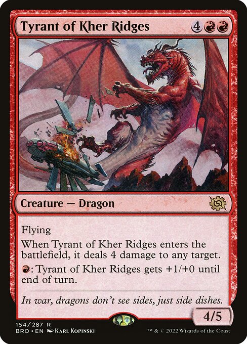 Tyrant of Kher Ridges - The Brothers' War #154