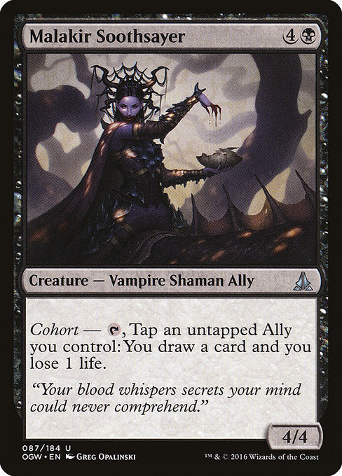Malakir Soothsayer - Oath of the Gatewatch #87