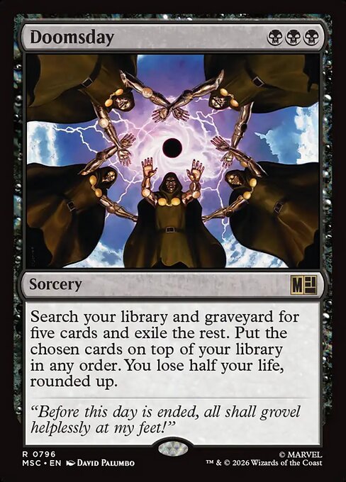 Doomsday Marvel Super Heroes Commander Magic: The Gathering card image