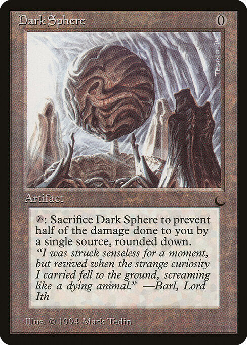 Dark Sphere The Dark Magic: The Gathering card image