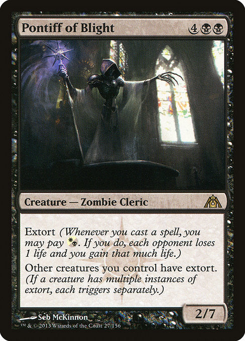 Pontiff of Blight - Dragon's Maze #27