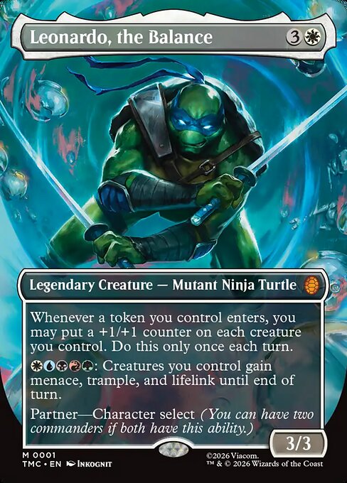 Leonardo, the Balance - Teenage Mutant Ninja Turtles Eternal #1