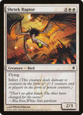 Shriek Raptor - New Phyrexia #24 Magic: The Gathering card image