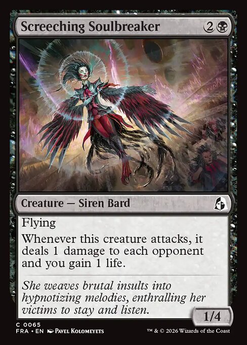 Screeching Soulbreaker - Reality Fracture - Foil