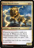 Savai Thundermane - Ikoria: Lair of Behemoths #205