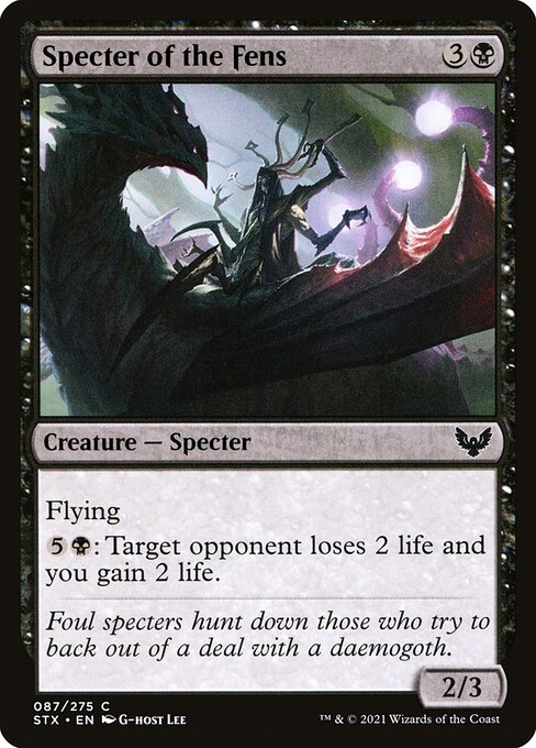 Specter of the Fens - Strixhaven: School of Mages #87