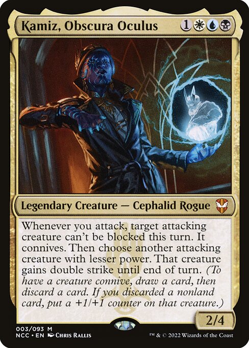 Kamiz, Obscura Oculus - New Capenna Commander #3