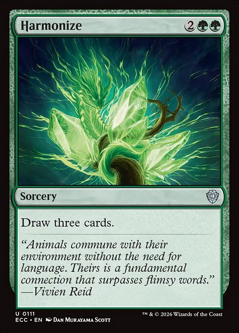 Harmonize - Lorwyn Eclipsed Commander #111