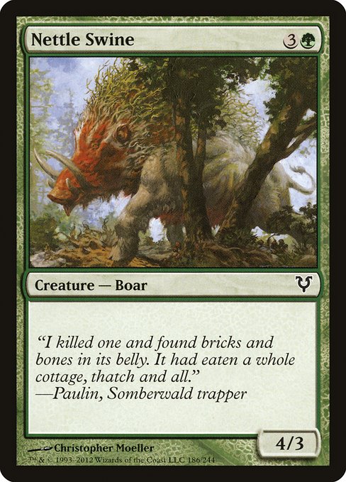 Nettle Swine - Avacyn Restored #186