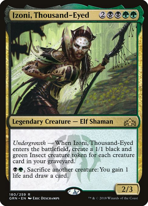 Izoni, Thousand-Eyed - Guilds of Ravnica #180