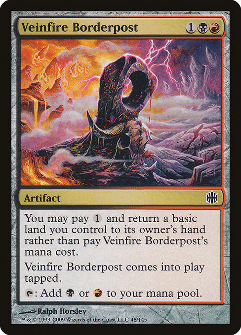 Veinfire Borderpost - Alara Reborn #48