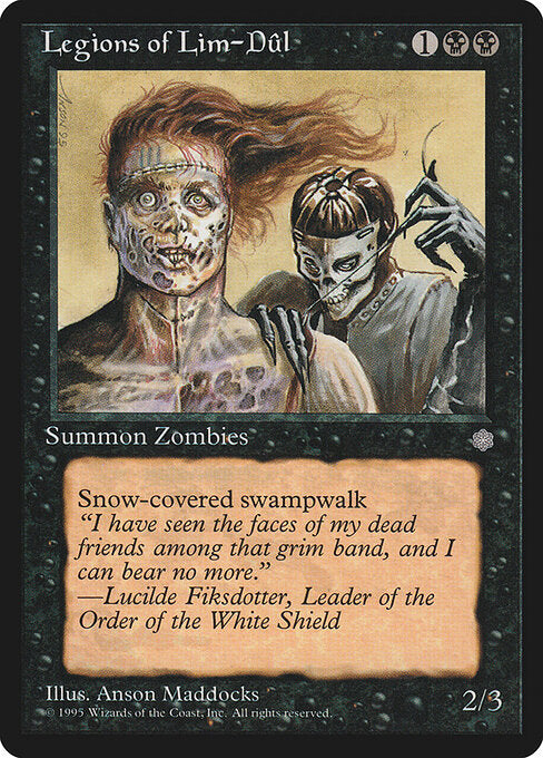 Legions of Lim-D√ªl Ice Age Magic: The Gathering card image