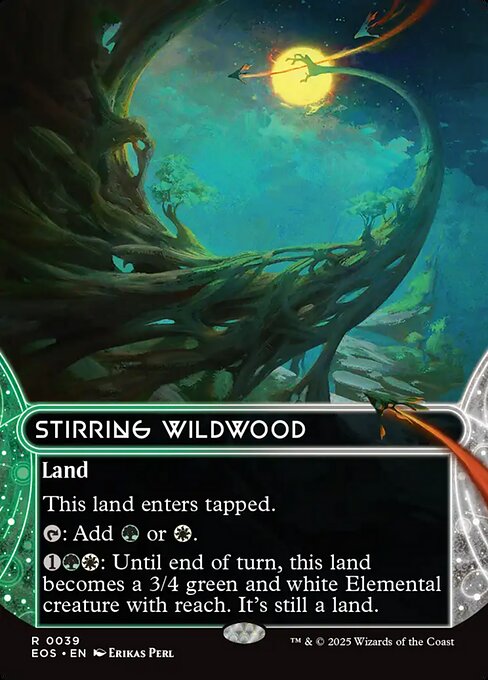 Stirring Wildwood - Edge of Eternities: Stellar Sights #39 - Near Mint - Non-Foil