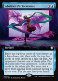Abstract Performance - Secrets of Strixhaven Commander #67 Magic: The Gathering card image