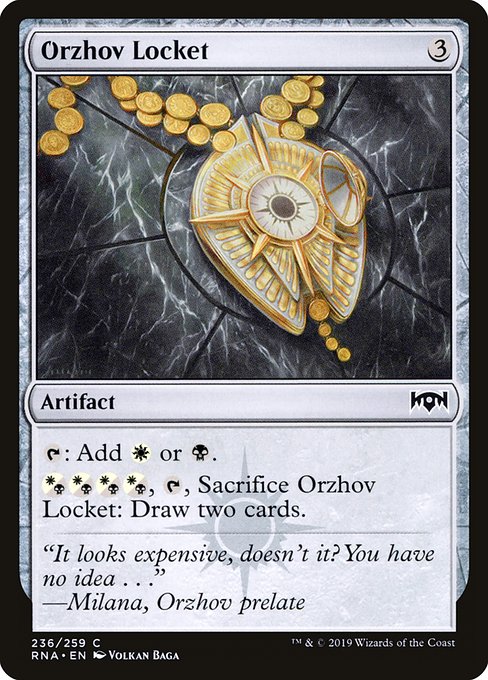 Orzhov Locket - Ravnica Allegiance #236