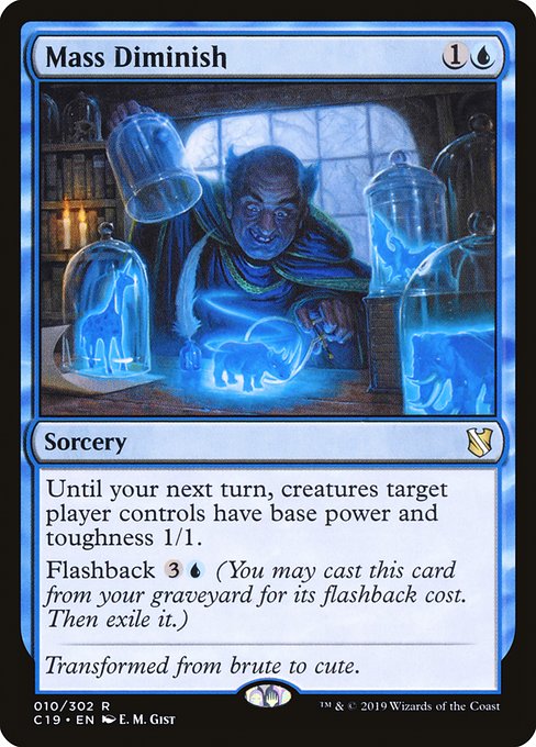 Mass Diminish - Commander 2019 #10