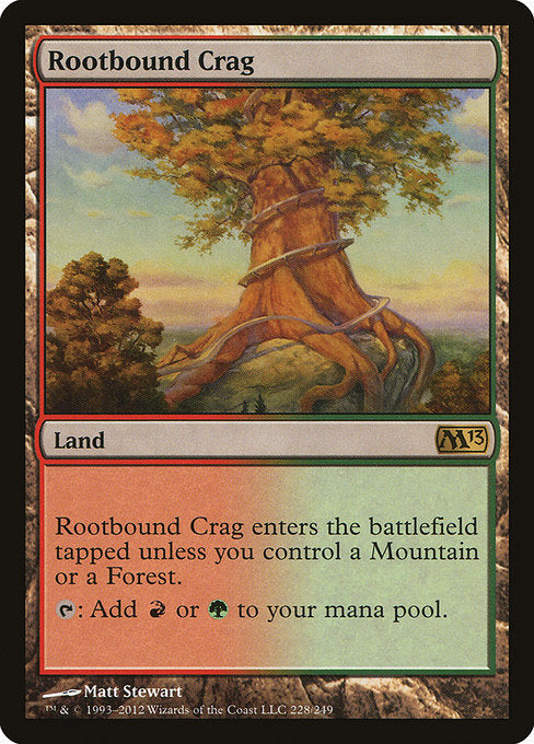 Rootbound Crag - Magic 2013 #228