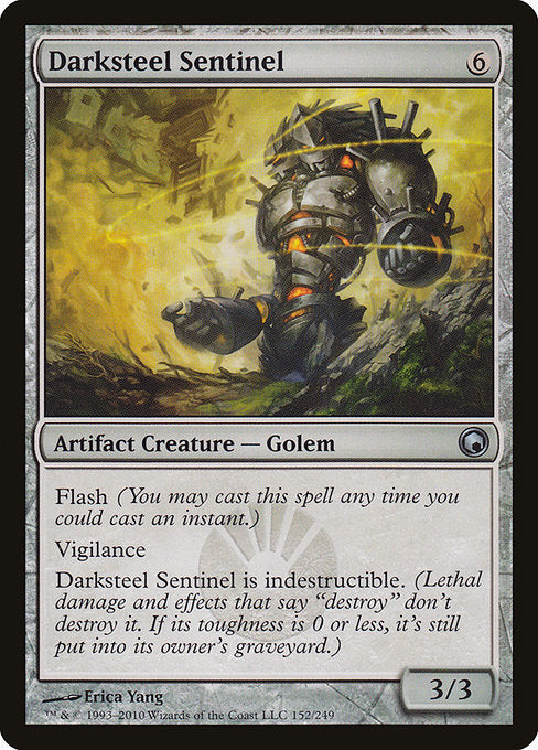 Darksteel Sentinel - Scars of Mirrodin #152