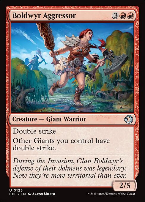 Boldwyr Aggressor - Lorwyn Eclipsed #125
