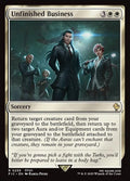 Unfinished Business Final Fantasy Commander Magic: The Gathering card image
