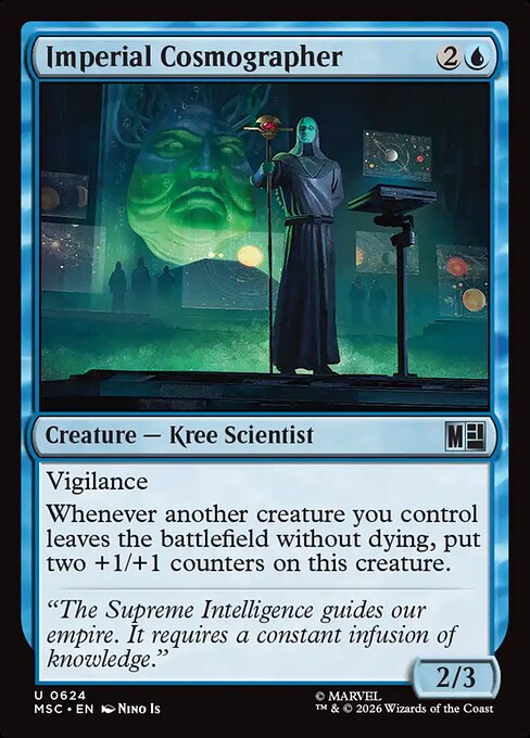 Imperial Cosmographer Marvel Super Heroes Commander Magic: The Gathering card image