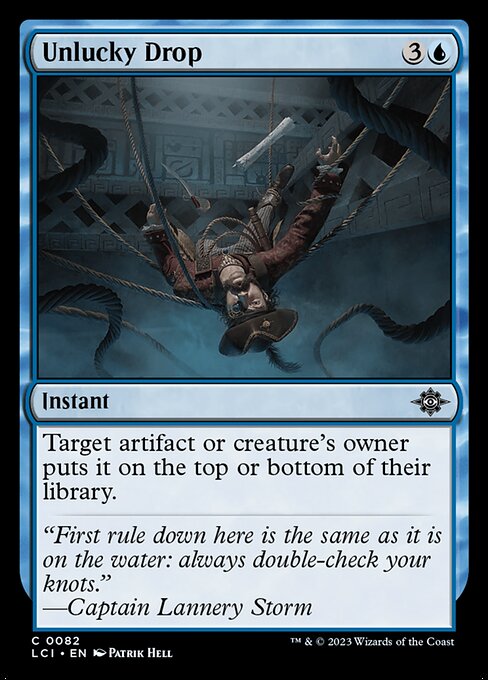 Unlucky Drop - The Lost Caverns of Ixalan #82
