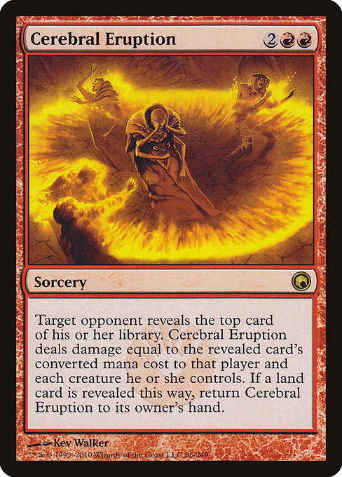 Cerebral Eruption - Scars of Mirrodin #86