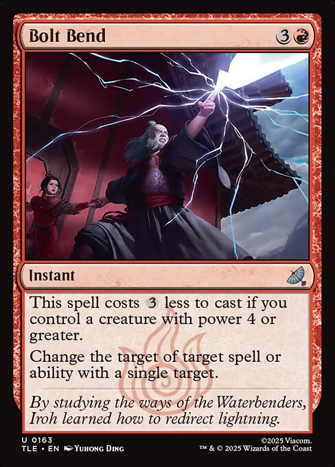 Bolt Bend Avatar: The Last Airbender Eternal Magic: The Gathering card image