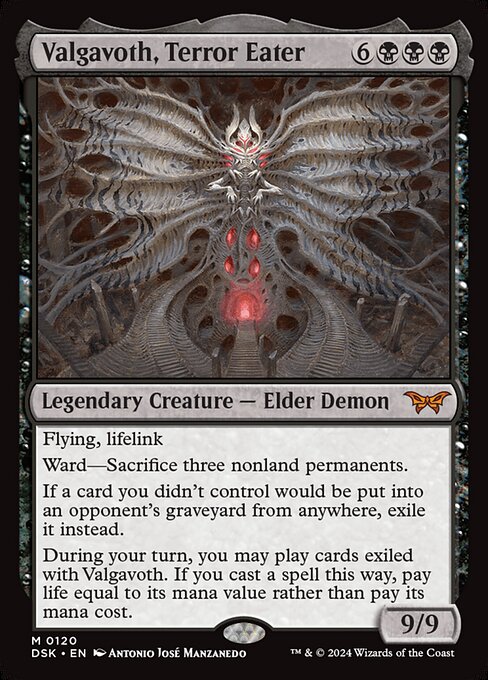 Valgavoth, Terror Eater - Duskmourn: House of Horror #120