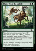 Throw from the Saddle - Outlaws of Thunder Junction #185 Magic: The Gathering card image