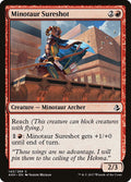 Minotaur Sureshot Amonkhet Magic: The Gathering card image