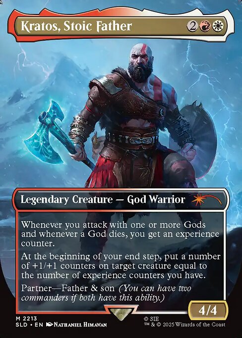 Kratos, Stoic Father - Secret Lair Drop #2213