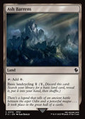 Ash Barrens Final Fantasy Commander Magic: The Gathering card image