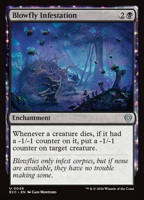 Blowfly Infestation - Lorwyn Eclipsed Commander #46
